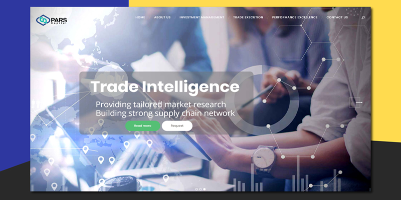 Pars Capital Web Development