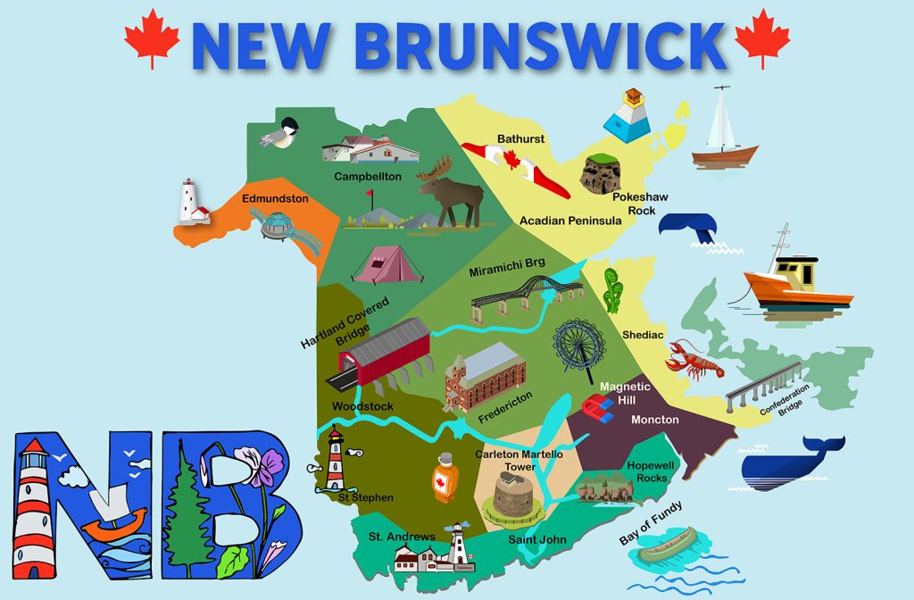 New Brunswick Topography Through the Eyes of a Graphic Designer