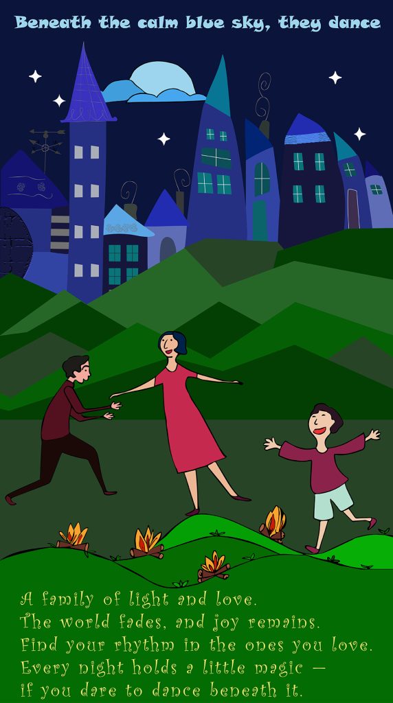 Family. Joy. Movement. Magic. The art of living in color and light.