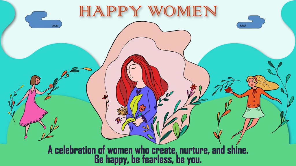 Happy Women — A Celebration of Joy, Strength, and Feminine Harmony