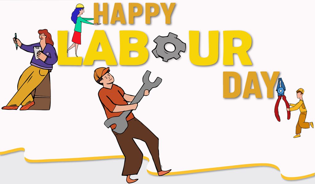 Honouring the Hands That Build Our World — Labour Day 2025 Illustration by Miracle Portal