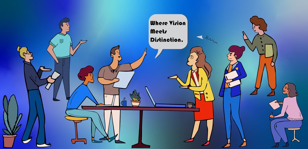 Where Vision Meets Distinction: The Art of a Modern Business Meeting